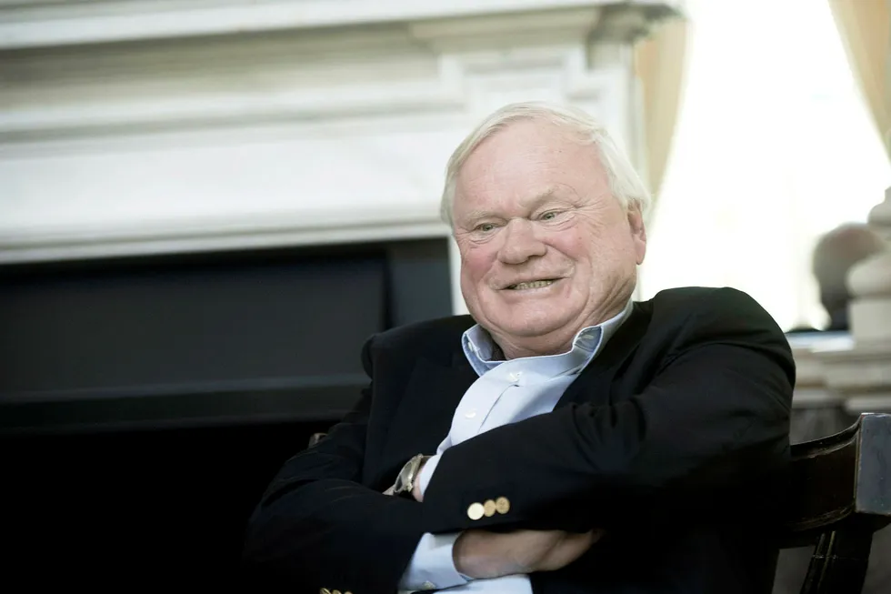 Investor John Fredriksen garanterer for hele emisjonen i Frontline. Foto: Elin Høyland