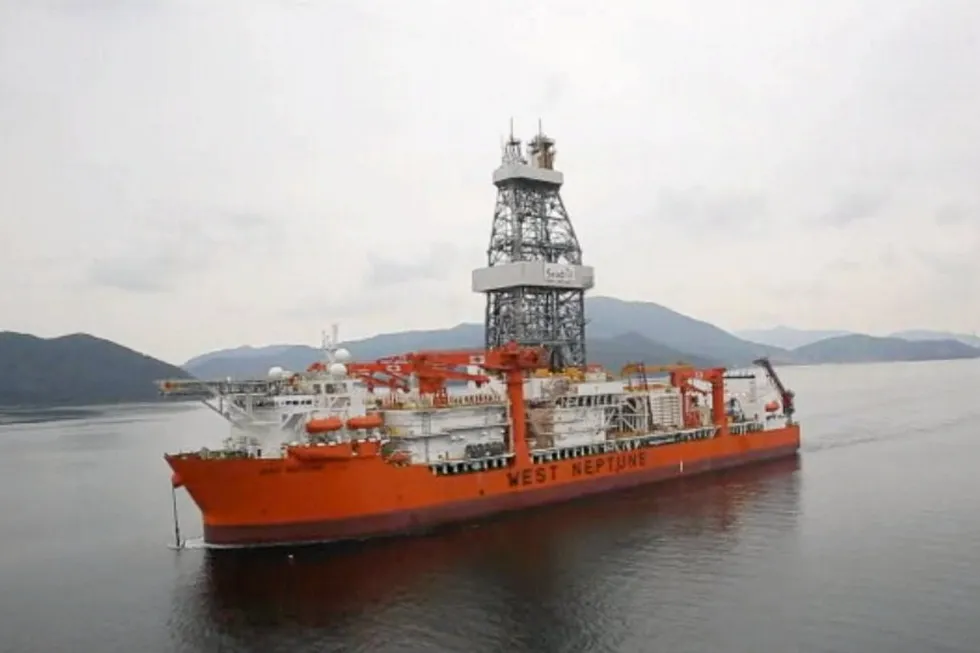 Ready: the drillship West Neptune will spud Zora probe in US Gulf of Mexico