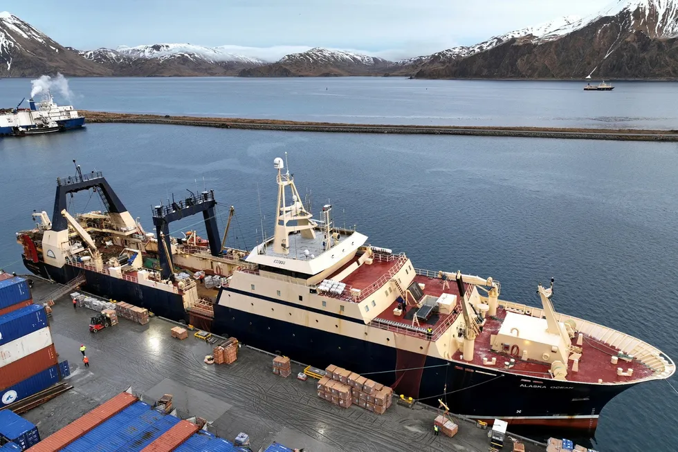 Glacier Fish and other Seattle-area companies depart in June to harvest pollock in Alaska's Bering Sea for the B season every year.