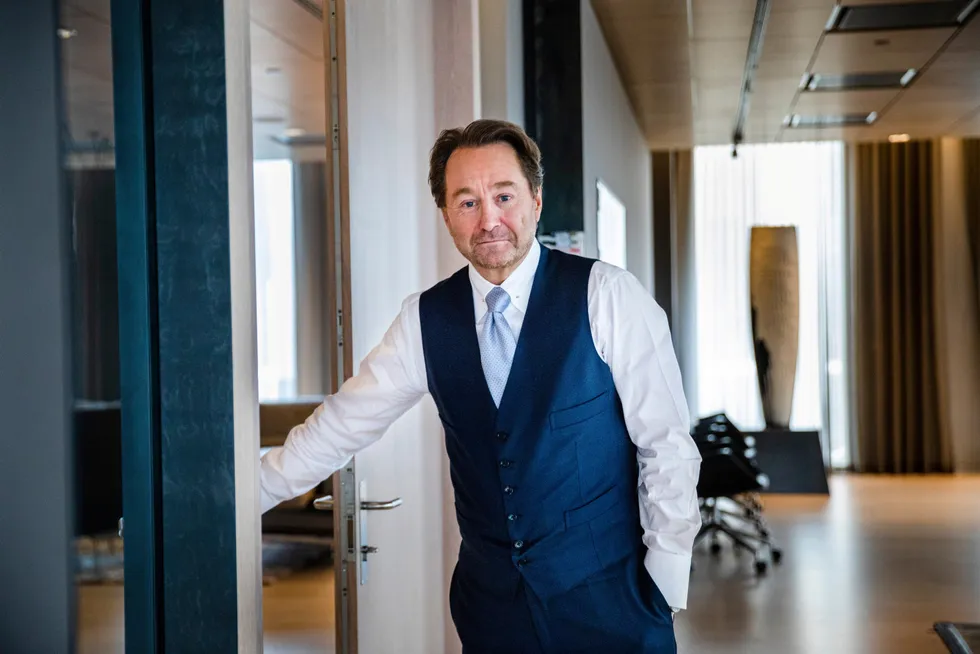 Aker-sjef og hovedeier Kjell Inge Røkke er entusiastisk på bitcoins vegne.