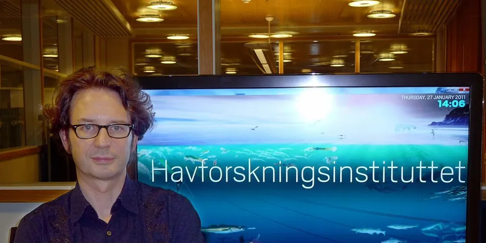 - Vi trenger modeller for å kunne forstå og si noe om hva som skjer i økosystemene til havs, sier havforsker Benjamin Planque. Foto: Gunnar Sætra, Havforskningsinstituttet