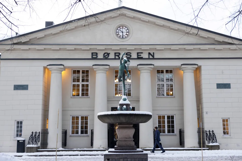 Oslo Børs falt på årets siste handelsdag.