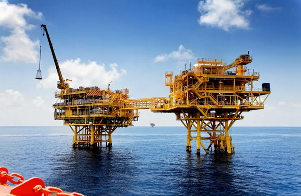Producing asset: the Jasmine oilfield offshore Thailand.