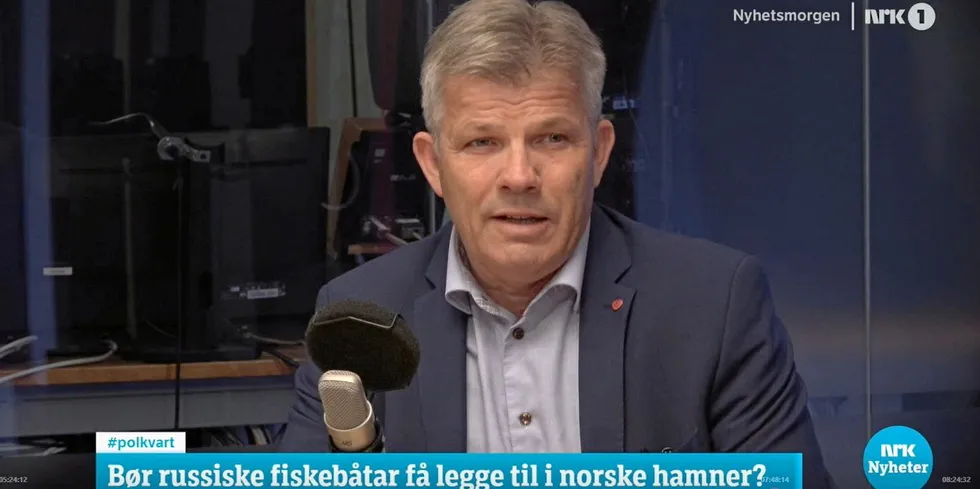 Bjørnar Skjæran stilte i NRK politisk kvarter tidligere denne uken.