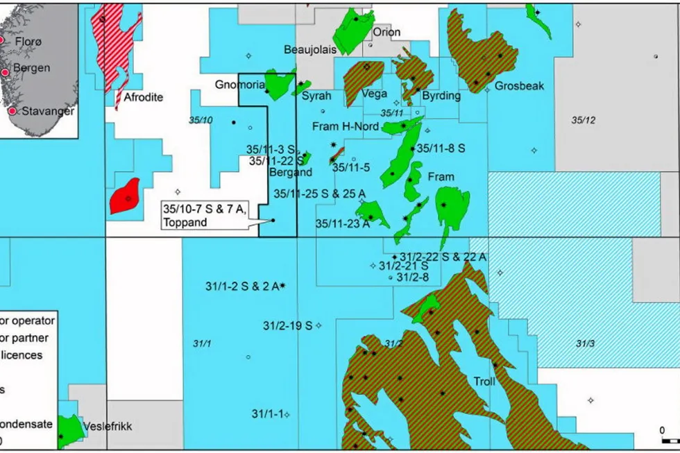 Upside: Equinor's Toppand discovery is part of an ongoing effort to revitalise oil production on the Norwegian continental shelf
