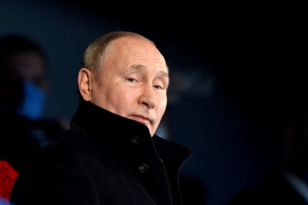 President Vladimir Putin er ondskapen personifisert i Ukrainakrigen.