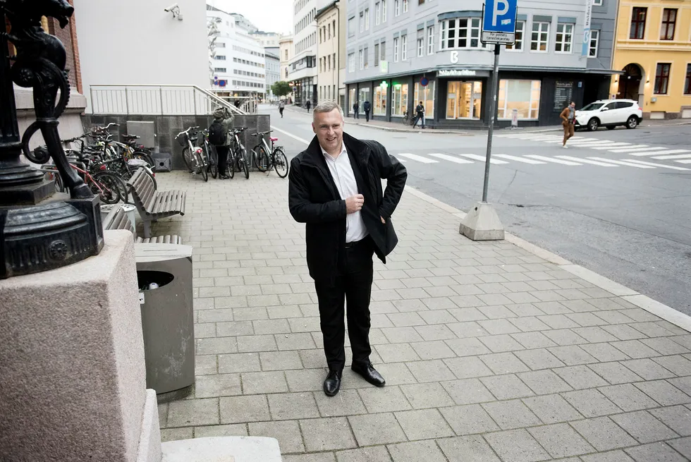 Norske Skog-sjef Sven Ombudstvedt kom seg ikke unna ekstraregningen fra avgått revisor EY. Foto: Per Ståle Bugjerde