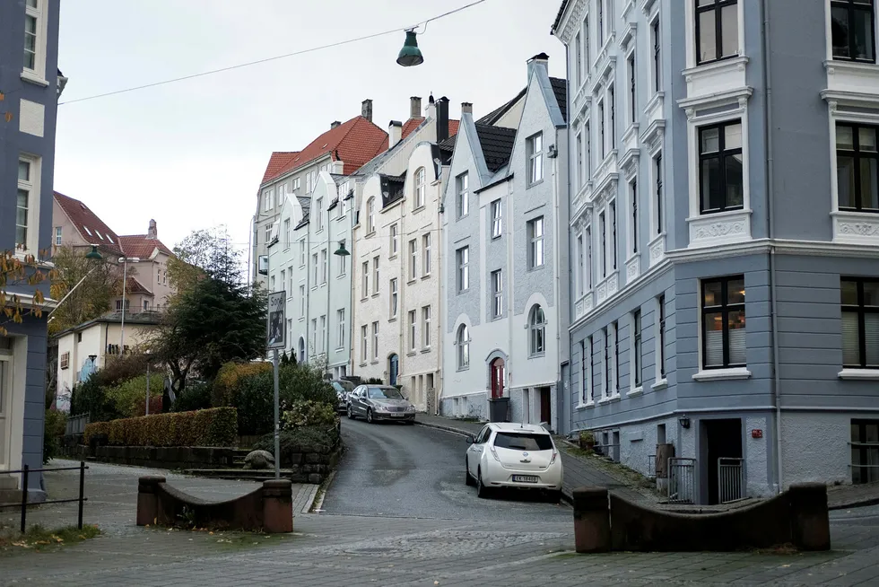 Boliger i Bergen. Foto: Eivind Senneset