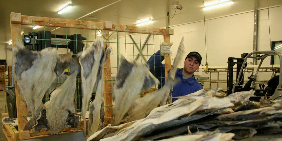 FULL STOPP: Klippfiskproduksjonen ved Hermann Export i Havøysund stopper opp etter generasjonsskifte og sviktende marked.