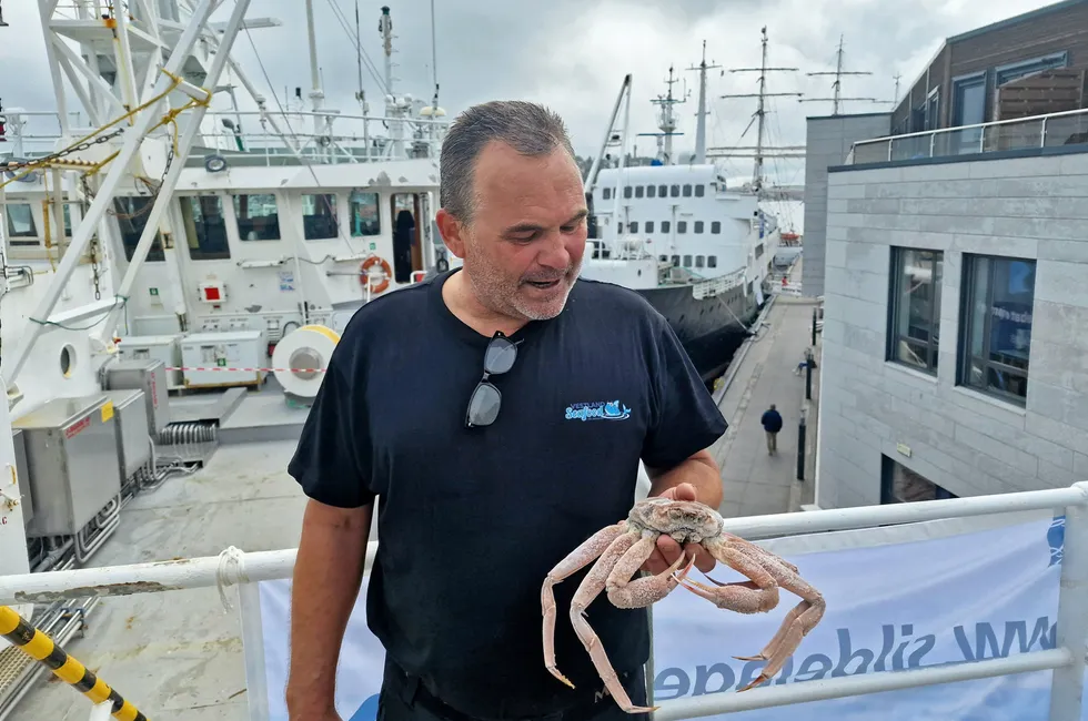 Harald Taranger har fått snøkrabbetillatelse for «Vestland Arctic». Han gleder seg til å komme seg i fisket på nyåret.