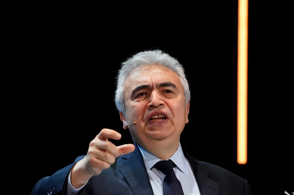 IEA executive director Fatih Birol.