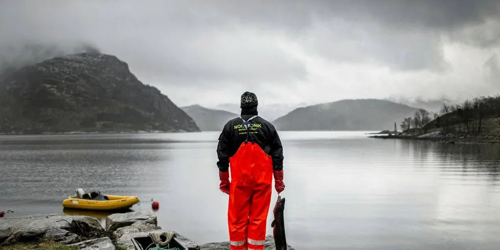 I FJORDEN: Nordic Mining sine planar om deponi i Førdefjorden er omstridde. Foto: Luca Kleve-Ruud