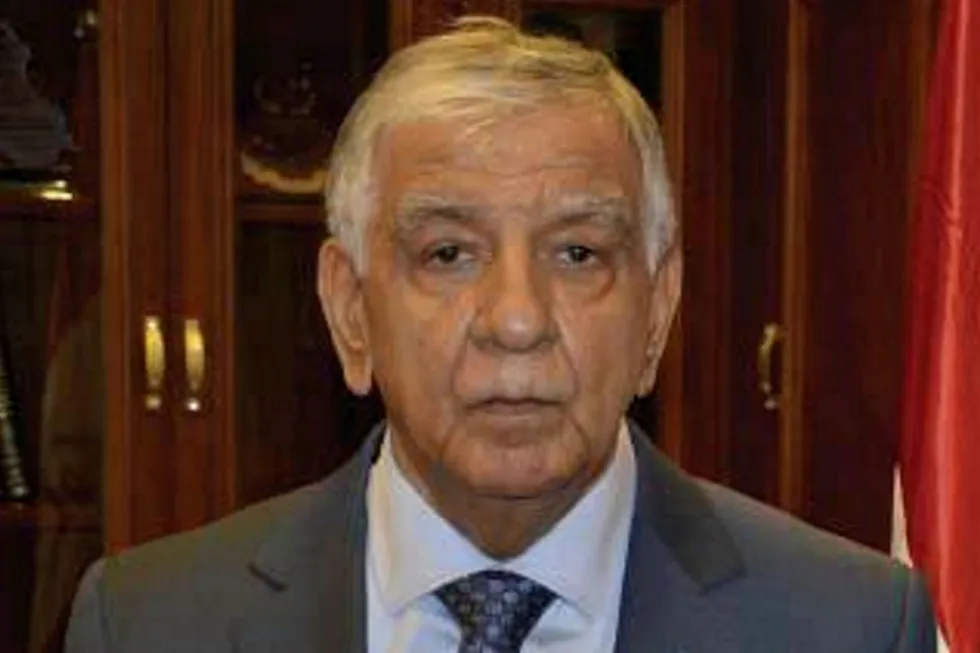 Iraqi Oil Minister Jabar al-Luaibi