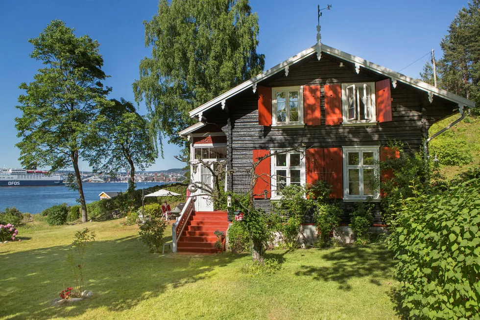 Denne hytta på Lindøya knuste alle tidligere prisrekorder på øya utenfor Oslo.