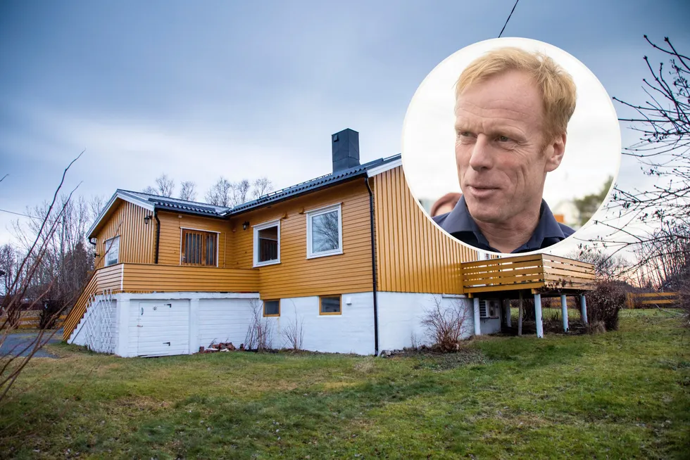 Bjørn Dæhlie har solgt dette huset på Steine i Bø i Vesterålen.