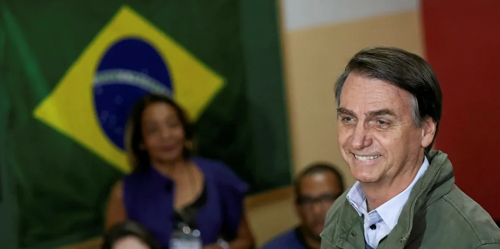 Jair Bolsonaro's government has been targeted for its environmental record.