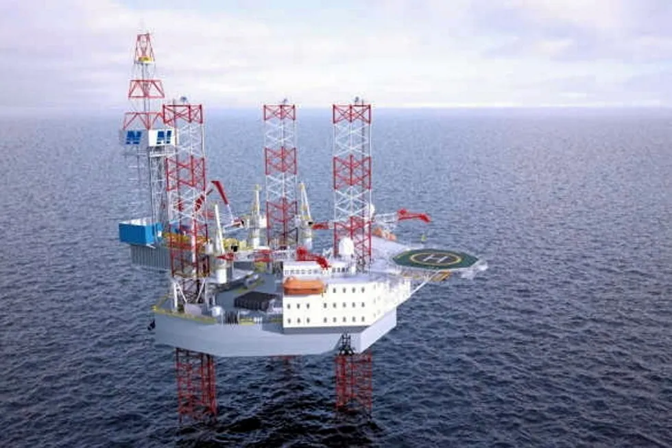 Drilling unit: Energy Emerger has been working offshore Abu Dhabi since 2020.