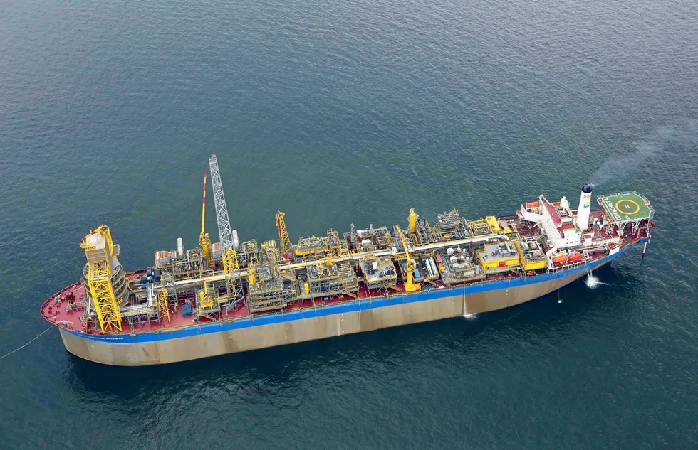 Price revealed: the Cidade de Anchieta FPSO is producing in the Parque das Baleias field offshore Brazil