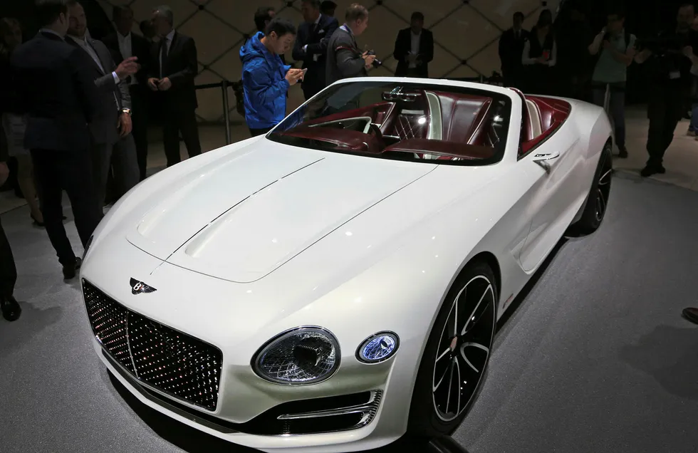 Bentley EXP12 Speed 6e er en rørende vakker bil. Foto: Embret Sæter