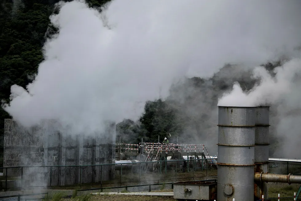 Geothermal: the Maibarara plant in Santo Tomas, Batangas, south of Manila