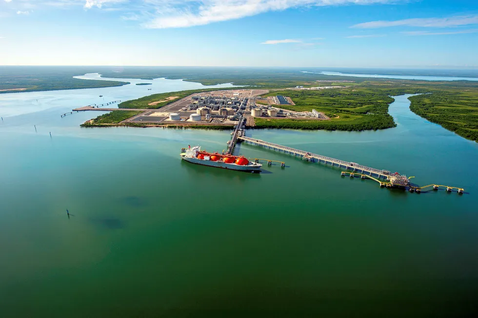 Good profile: the Ichthys LNG facility in Darwin