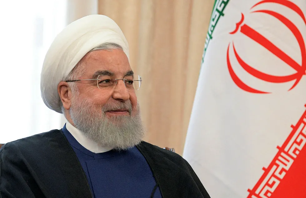 Conditions: : Iran's President Hassan Rouhani