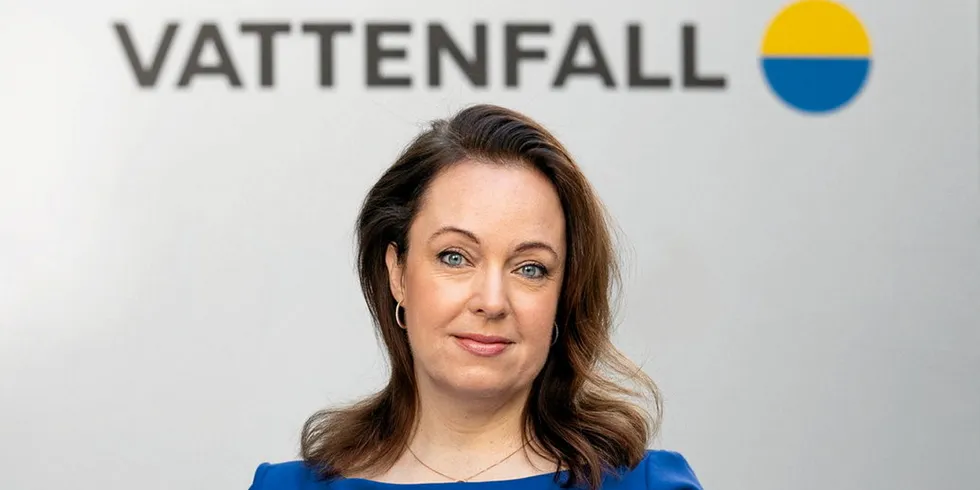 Vattenfall CEO Anna Borg.