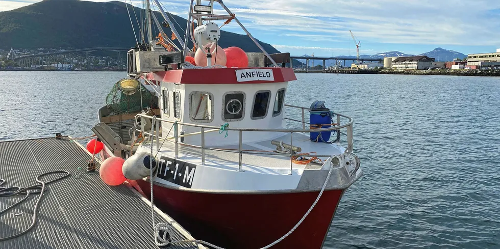 "Anfield". Ståle Martinsens fiskebåt.