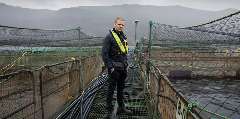 Sondre Eide er daglig leder i Eide Fjordbruk