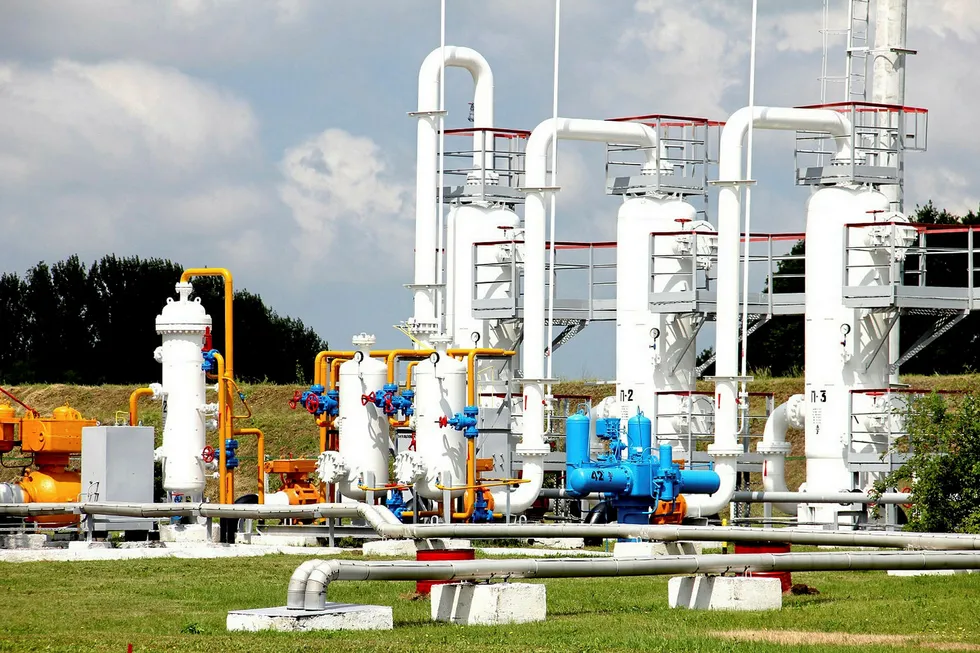 Booming business: Bilche-Golitsko-Ugerskoye, the largest underground gas storage facility in Ukraine, has opened for European gas players