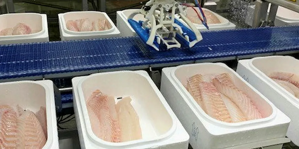 French consumers have developed an appetite for pre-packed fish under crisis conditions.