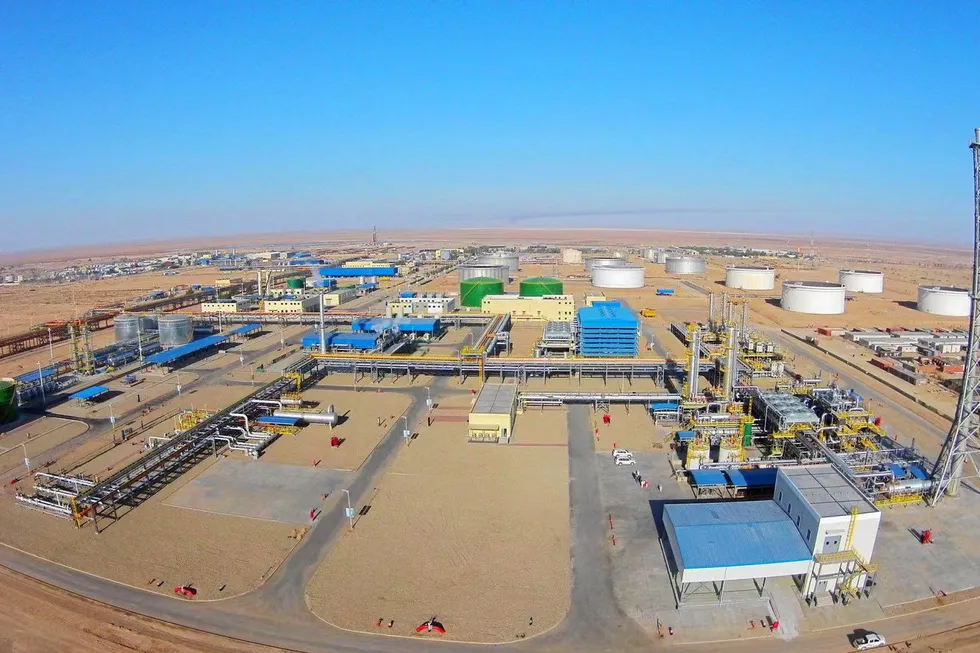 Onshore facilities: the CNOOC Ltd-operated Missan oilfields in Iraq where the milestone was achieved ‘amid multiple challenges’.