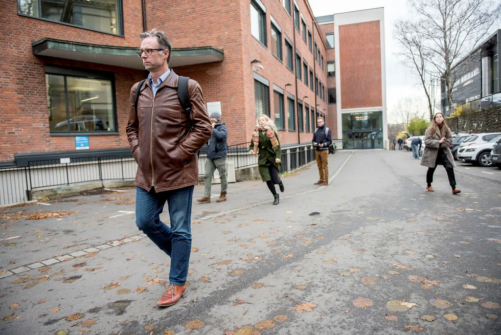 SSB-forsker Erling Holmøy fikk beskyttelse fra finansminister Siv Jensen i striden om hans stilling i byrået. Foto: Fartein Rudjord