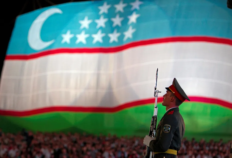 Flag day: Uzbekistan hopes it’s companies can gain greater experience vis co-operation with Azerbaijan players.
