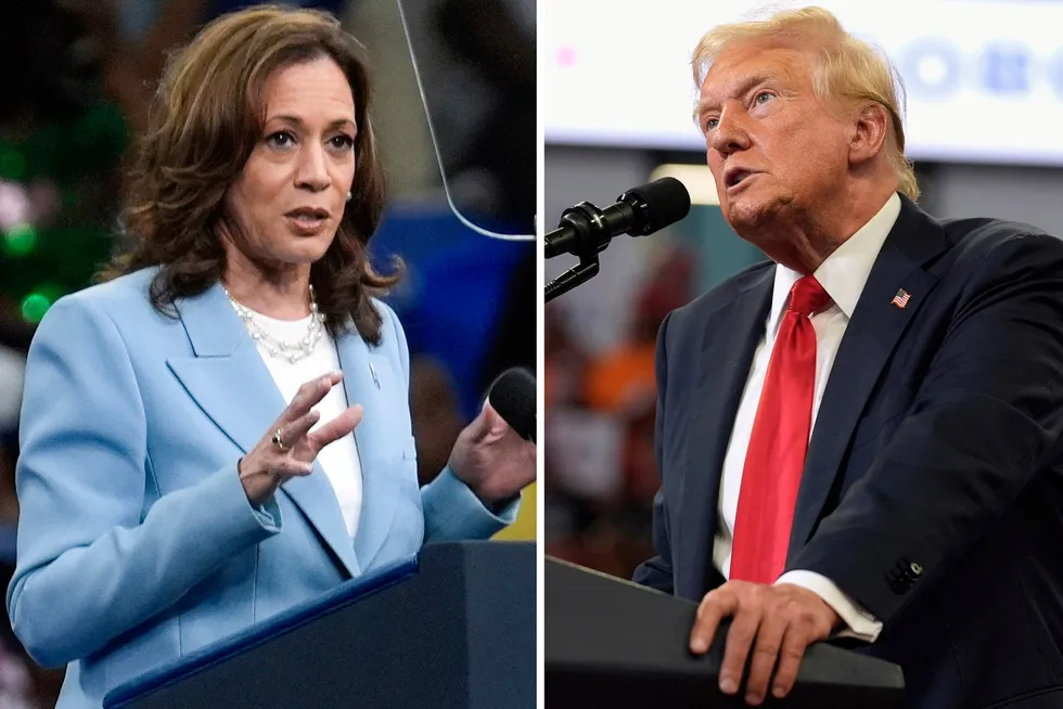 Velgerne i USA har ikke en sterk preferanse av visepresident Kamala Harris og Donald Trump når det gjelder økonomispørsmål.