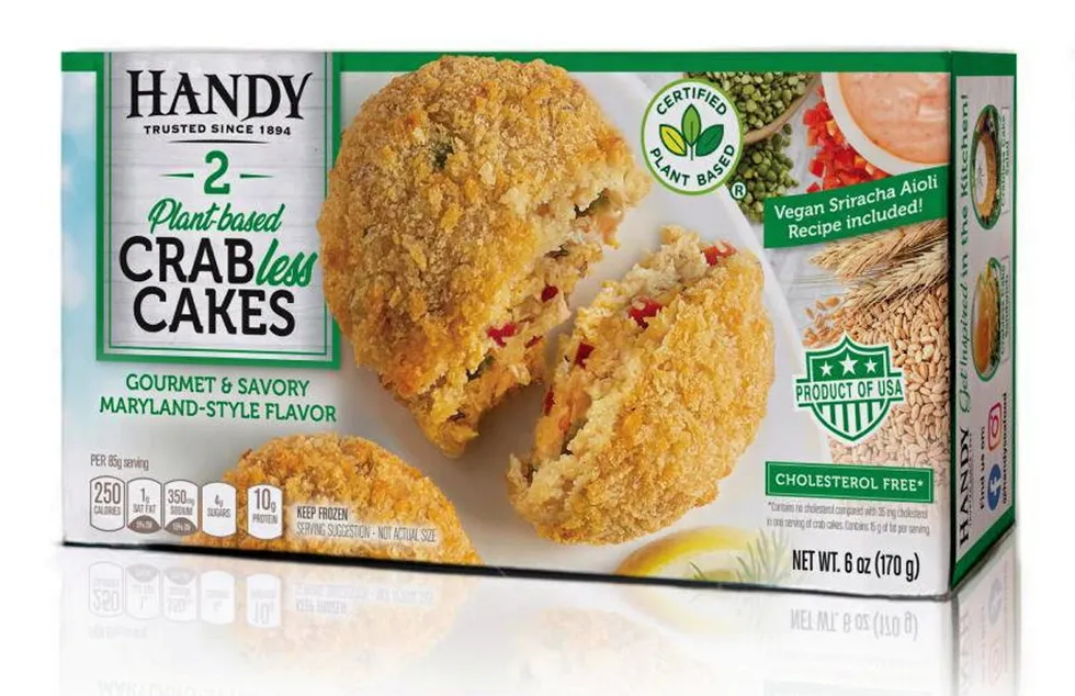In January of 2022, US crab supplier Handy Seafood introduced a vegan version of its crab cake.