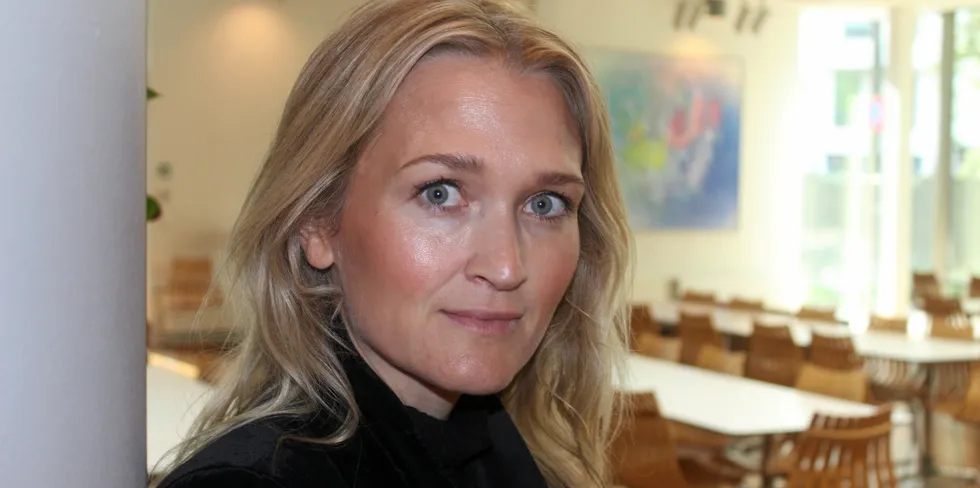 Kristin Langeland er kommunikasjonsdirektør i Sjømat Norge