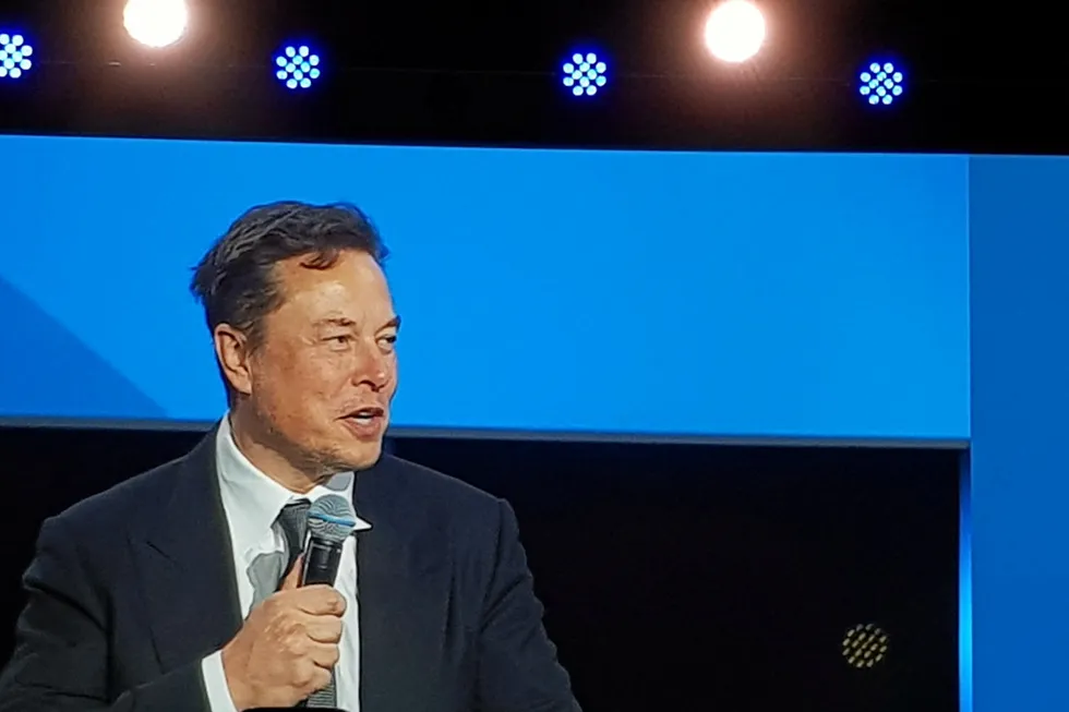 Industry boost: Tesla and Space X founder Elon Musk
