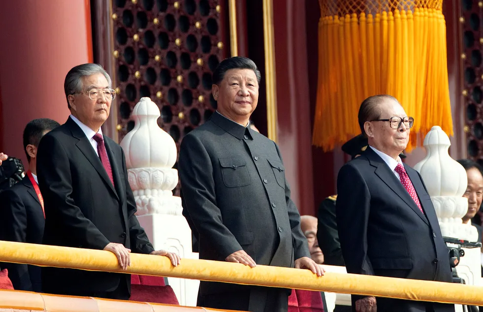 – Det finnes ikke en styrke eller makt som kan stanse det kinesiske folk og den kinesiske nasjonen, sa KInas president Xi Jinping i forbindelse med 70-årsfeiringen av Folkerepublikken Kina på tirsdag
