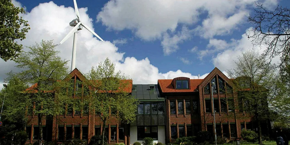 Enercon headquarters in Aurich, northwest Germany