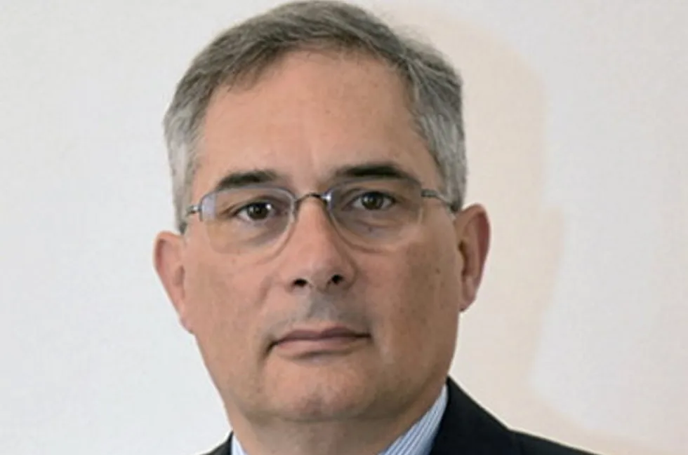 Italy's Saipem chief executive officer Alessandro Puliti.