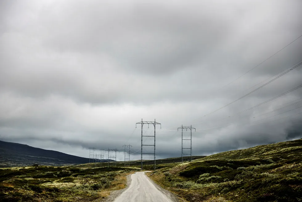 For første gang i historien har vi i sommer opplevd negativ kraftpris i Norge. Kunden fikk betalt for å bruke strøm. Fenomenet er utbredt i Europa, skriver Statnett-direktør Gunnar G. Løvås. Bildet viser kraftlinjer i Reinheimen.