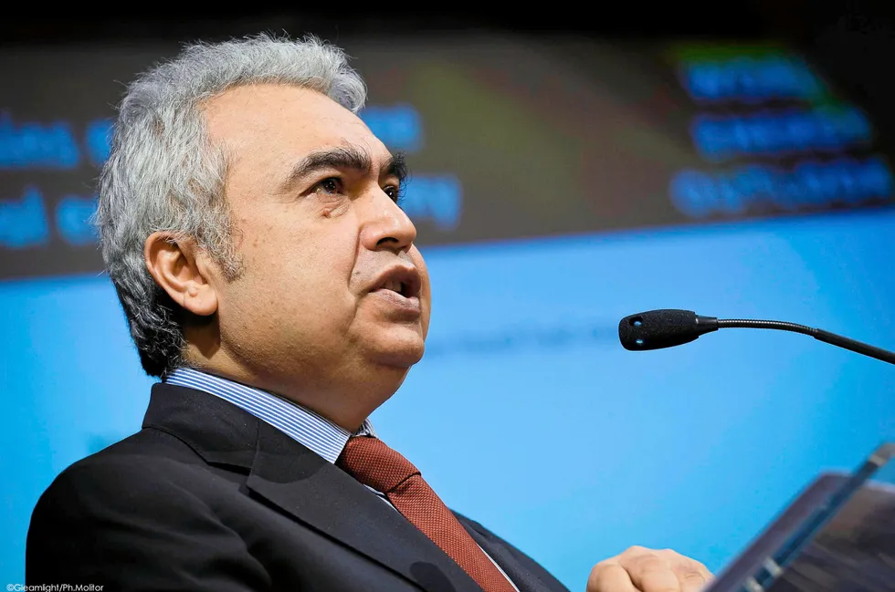 . Fatih Birol.