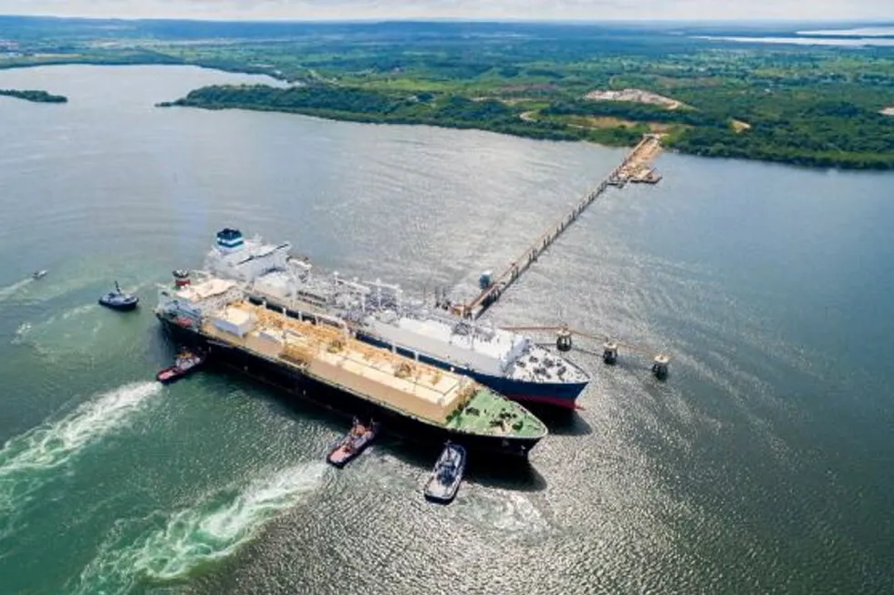 Re-bid: the Cartagena LNG import terminal on Colombia’s Caribbean coast.