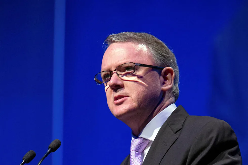 Approach: Woodside chief executive Peter Coleman