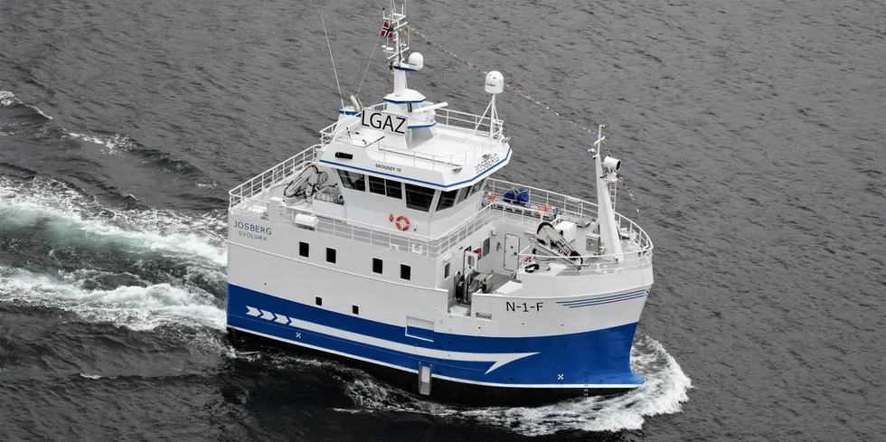 «Josberg»: Den nye kystfiskebåten til Napp varsler en besparelse på 50 prosent drivstoff målt opp mot tilsvarende båter.