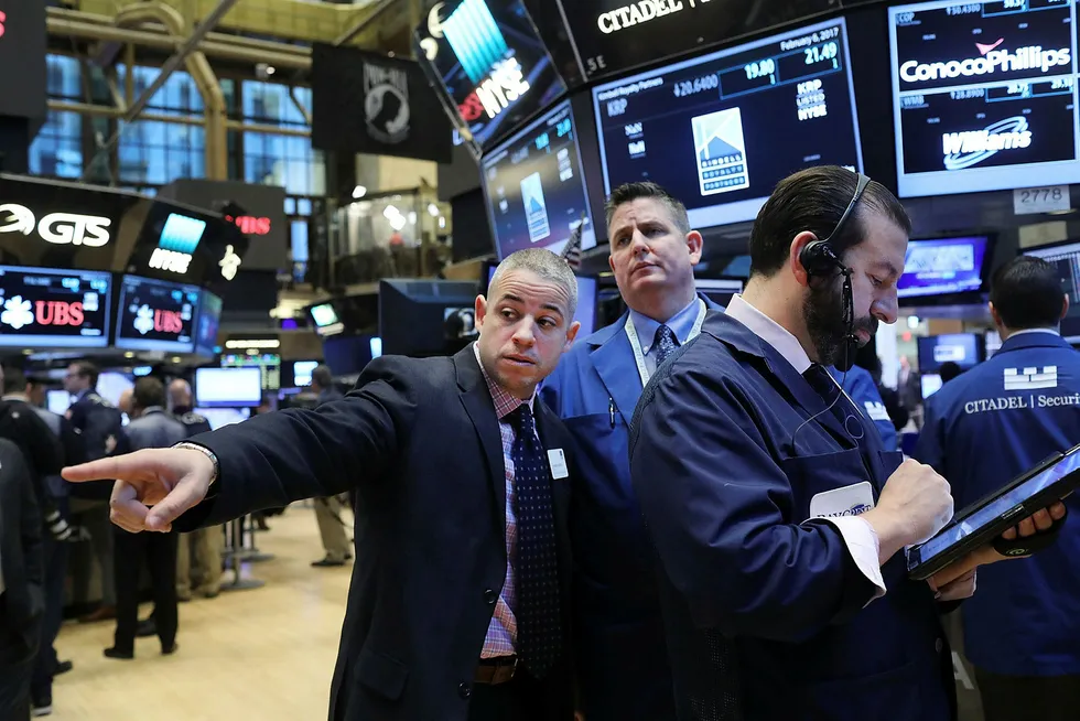 Eksperter tviler på om euforien ved amerikanske børser vil fortsette. Foto: Spencer Platt/AFP/NTB Scanpix