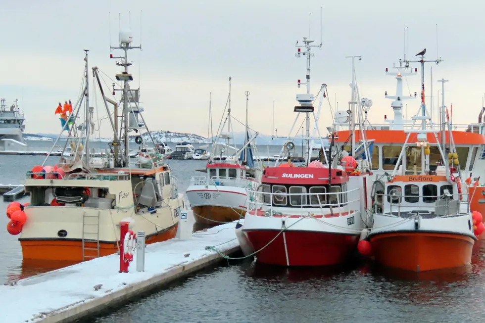 Illustrasjonsfoto: Sjarker ved kai i Harstad.