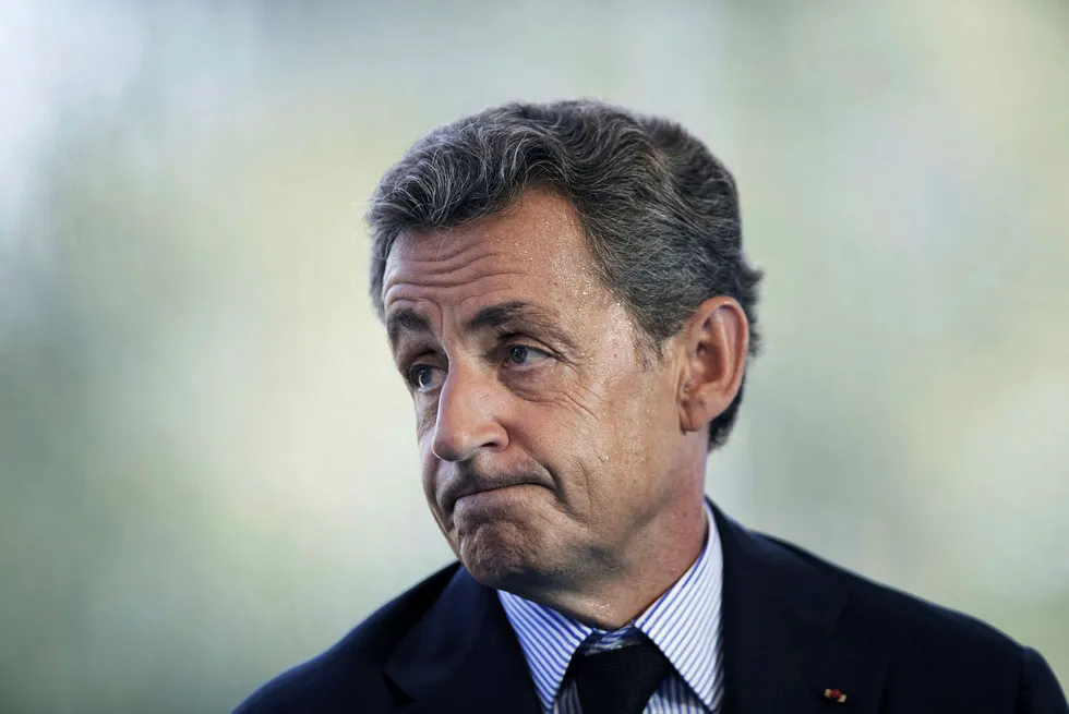Tirsdag ble tidligere president Nicolas Sarkozy varetektsfengslet. Foto: Jasper Juinen/Bloomberg