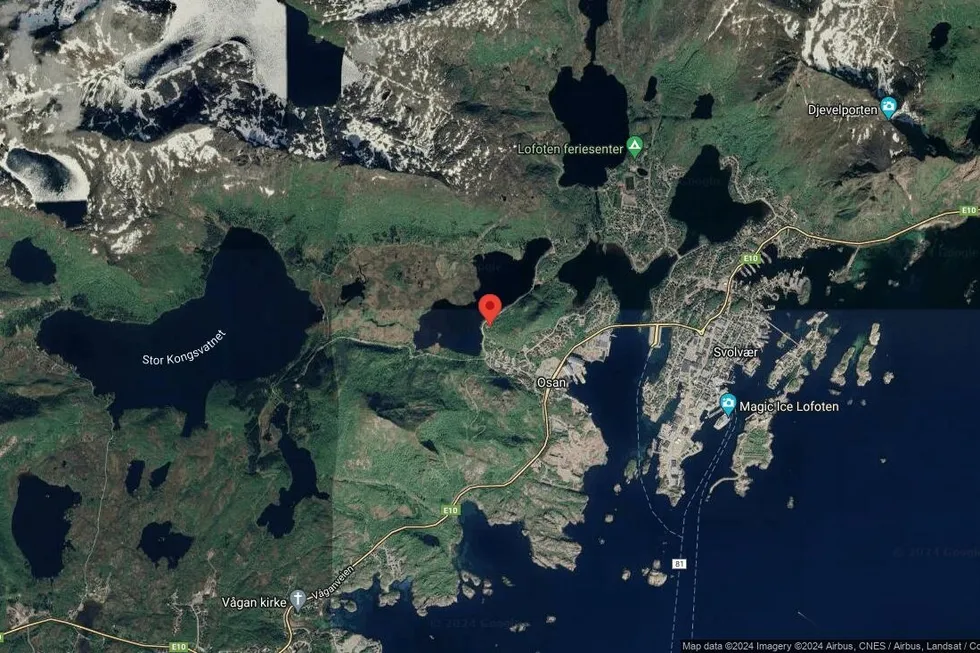 Området rundt Kongsvatnveien 38, Vågan, Nordland